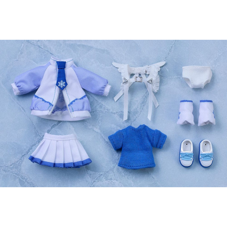 Nendoroid Doll - Snow Miku: Yukiiro Pop Ver. - Personaje Vocal Serie 01: Hatsune Miku