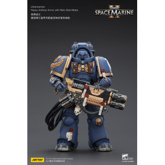 JoyToy - Space Marines II - Ultramarines - Armadura Artificer Pesada con Relic Multi-Melta 1/18