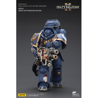 JoyToy - Space Marines II - Ultramarines - Armadura Artificer Pesada con Relic Multi-Melta 1/18