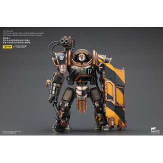 Joytoy - Iron Warriors Círculo de Hierro Domitar-Ferrum Clase Battle-automata con Karceri Escudo de Batalla y Graviton Crusher 1