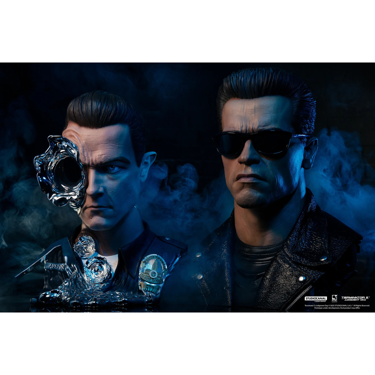 Pure Arts Terminator 2 T-800 Modelo 101 Art La Máscara