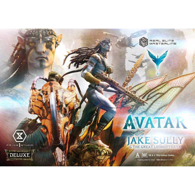 Prime 1 Studio Avatar - Jake Sully & The Great Leonopteryx Deluxe Bonus Version 1/4