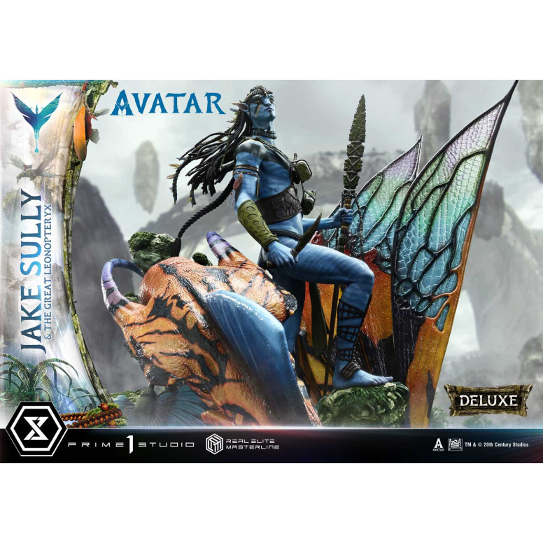 Prime 1 Studio Avatar - Jake Sully & The Great Leonopteryx Deluxe Bonus Version 1/4