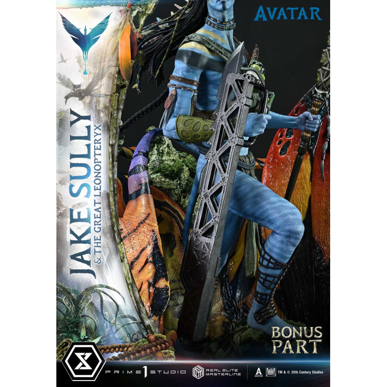 Prime 1 Studio Avatar - Jake Sully & The Great Leonopteryx Deluxe Bonus Version 1/4