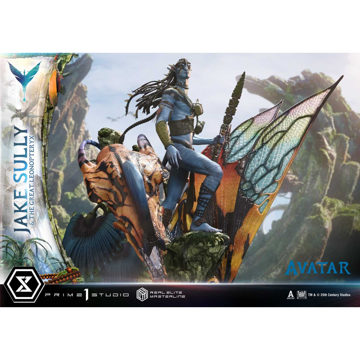 Prime 1 Studio Avatar - Jake Sully & The Great Leonopteryx Deluxe Bonus Version 1/4