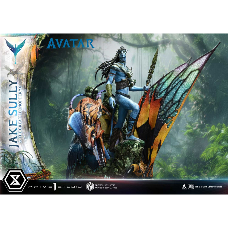 Prime 1 Studio Avatar - Jake Sully & The Great Leonopteryx Deluxe Bonus Version 1/4
