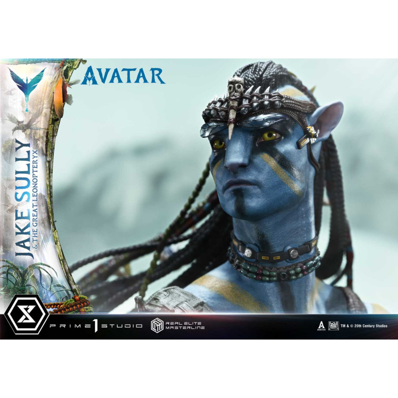 Prime 1 Studio Avatar - Jake Sully & The Great Leonopteryx Deluxe Bonus Version 1/4