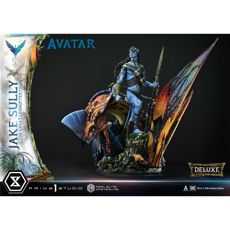 Prime 1 Studio Avatar - Jake Sully & The Great Leonopteryx Deluxe Bonus Version 1/4