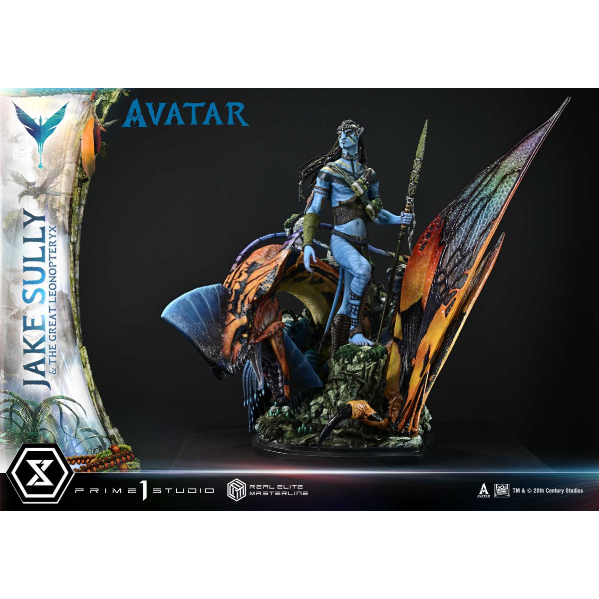 Prime 1 Studio Avatar - Jake Sully & The Great Leonopteryx Deluxe Bonus Version 1/4