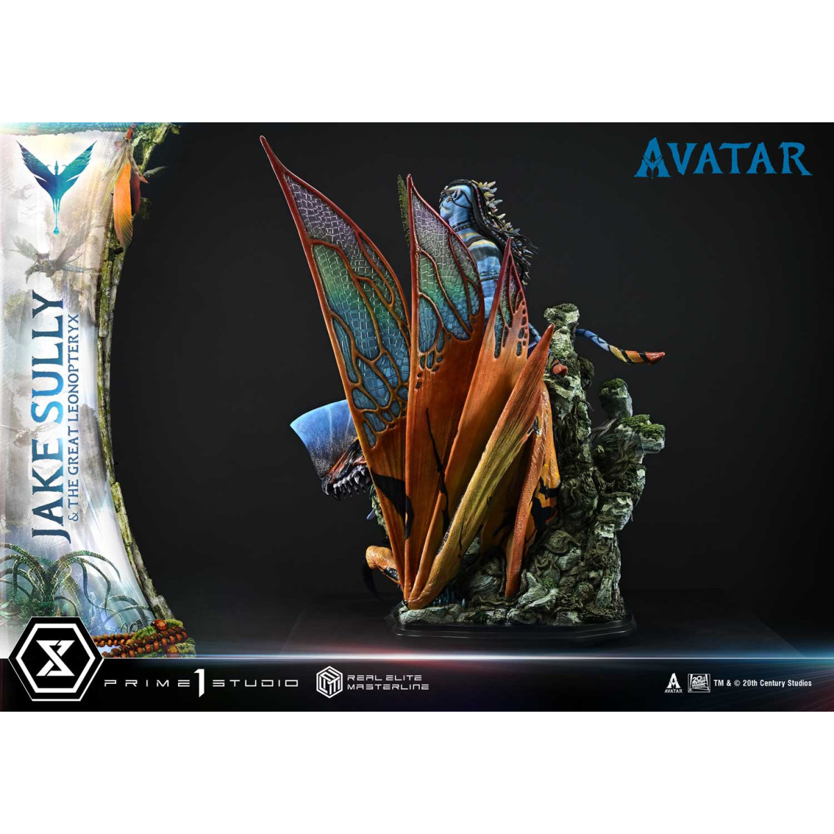 Prime 1 Studio Avatar - Jake Sully & The Great Leonopteryx Deluxe Bonus Version 1/4
