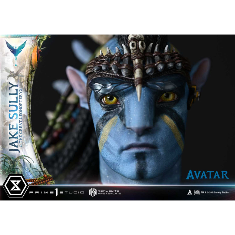 Prime 1 Studio Avatar - Jake Sully & The Great Leonopteryx Deluxe Bonus Version 1/4