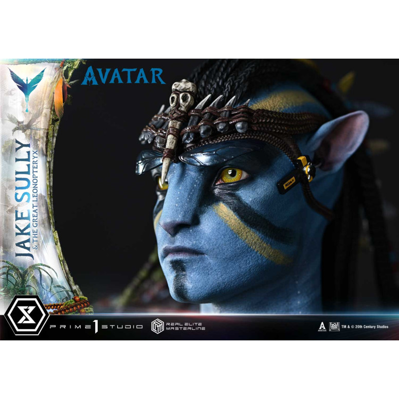 Prime 1 Studio Avatar - Jake Sully & The Great Leonopteryx Deluxe Bonus Version 1/4