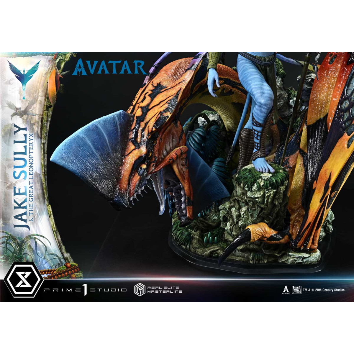 Prime 1 Studio Avatar - Jake Sully & The Great Leonopteryx Deluxe Bonus Version 1/4