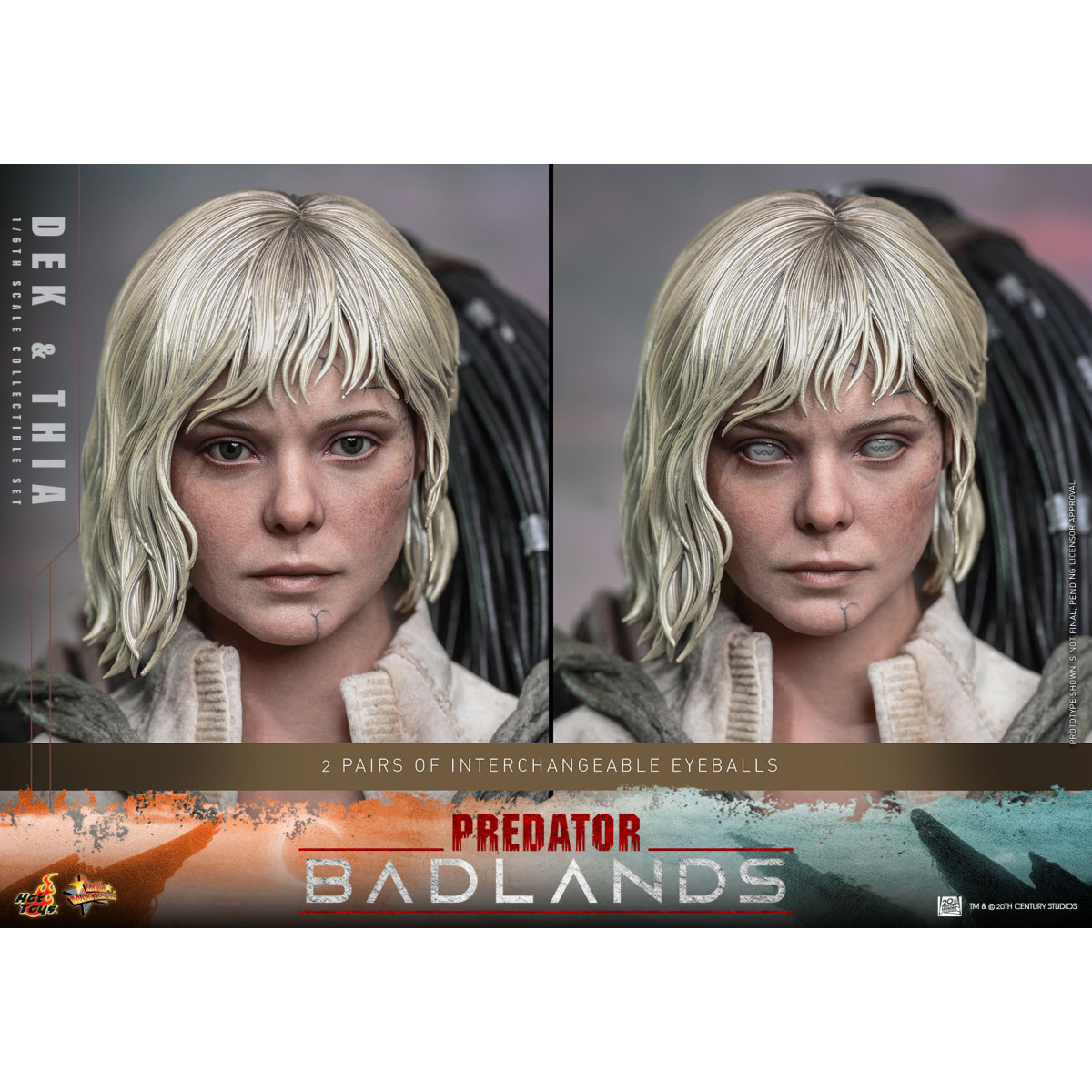 Hot Toys - Predator: Badlands - Dek y Thia MMS 1/6 - MMS850