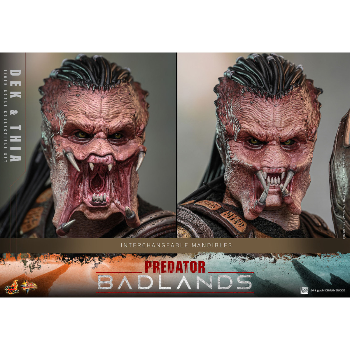 Hot Toys - Predator: Badlands - Dek y Thia MMS 1/6 - MMS850