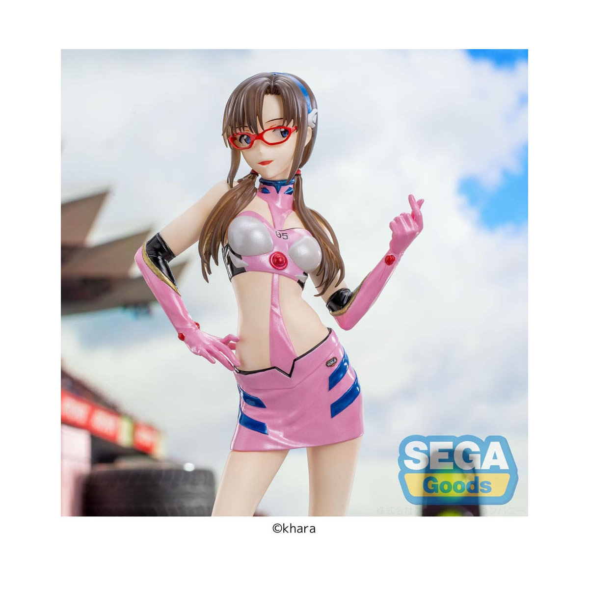 SEGA Goods Luminasta - Mari Makinami Illustrious Pit Walk - Neon Genesis Evangelion RACING