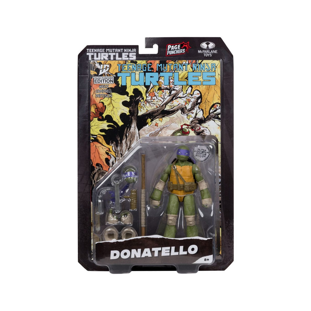 Mc Farlane TMNT - Perforadores de páginas - Donatello - Teenage Mutant Ninja Turtles