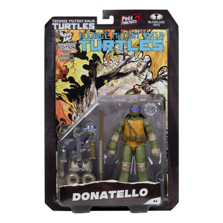 Mc Farlane TMNT - Perforadores de páginas - Donatello - Teenage Mutant Ninja Turtles