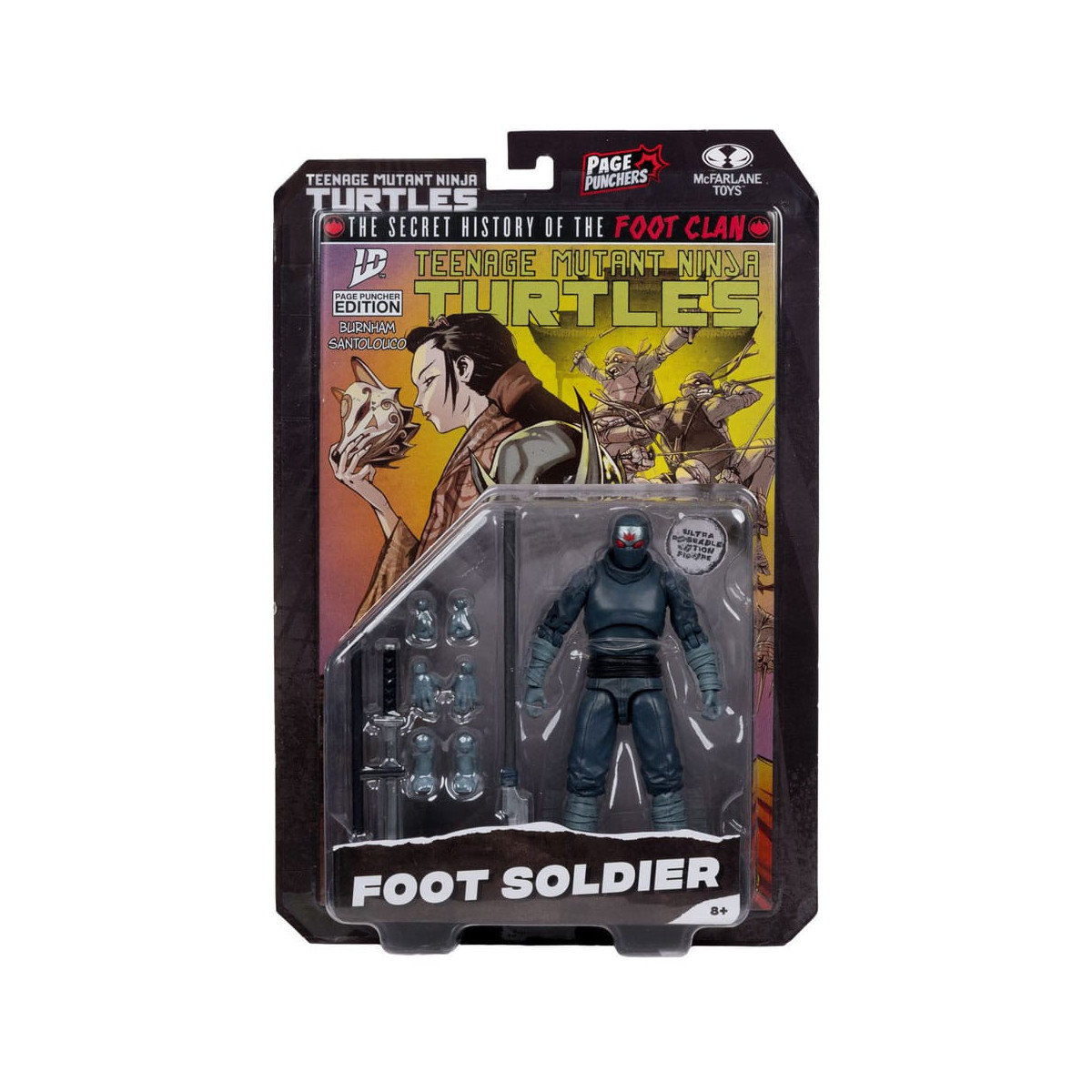 Mc Farlane TMNT - Page Punchers - Foot Soldier - Teenage Mutant Ninja Turtles
