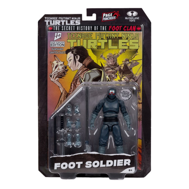 Mc Farlane TMNT - Page Punchers - Foot Soldier - Teenage Mutant Ninja Turtles