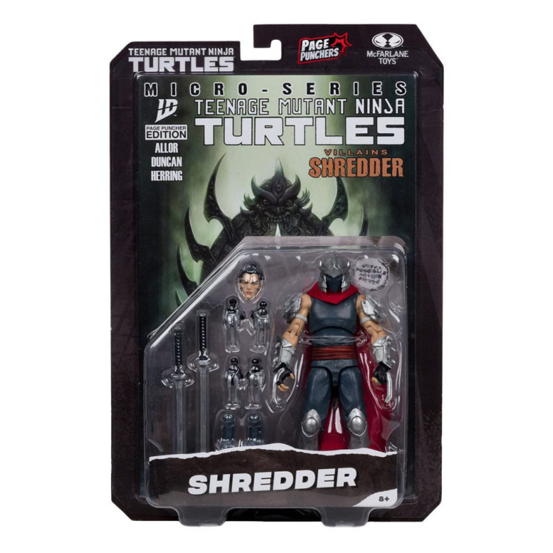Mc Farlane TMNT - Perforadores de páginas - Shredder - Teenage Mutant Ninja Turtles