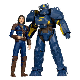 Mc Farlane - T-60 Vault Tec y Sole Survivor - Fallout 4