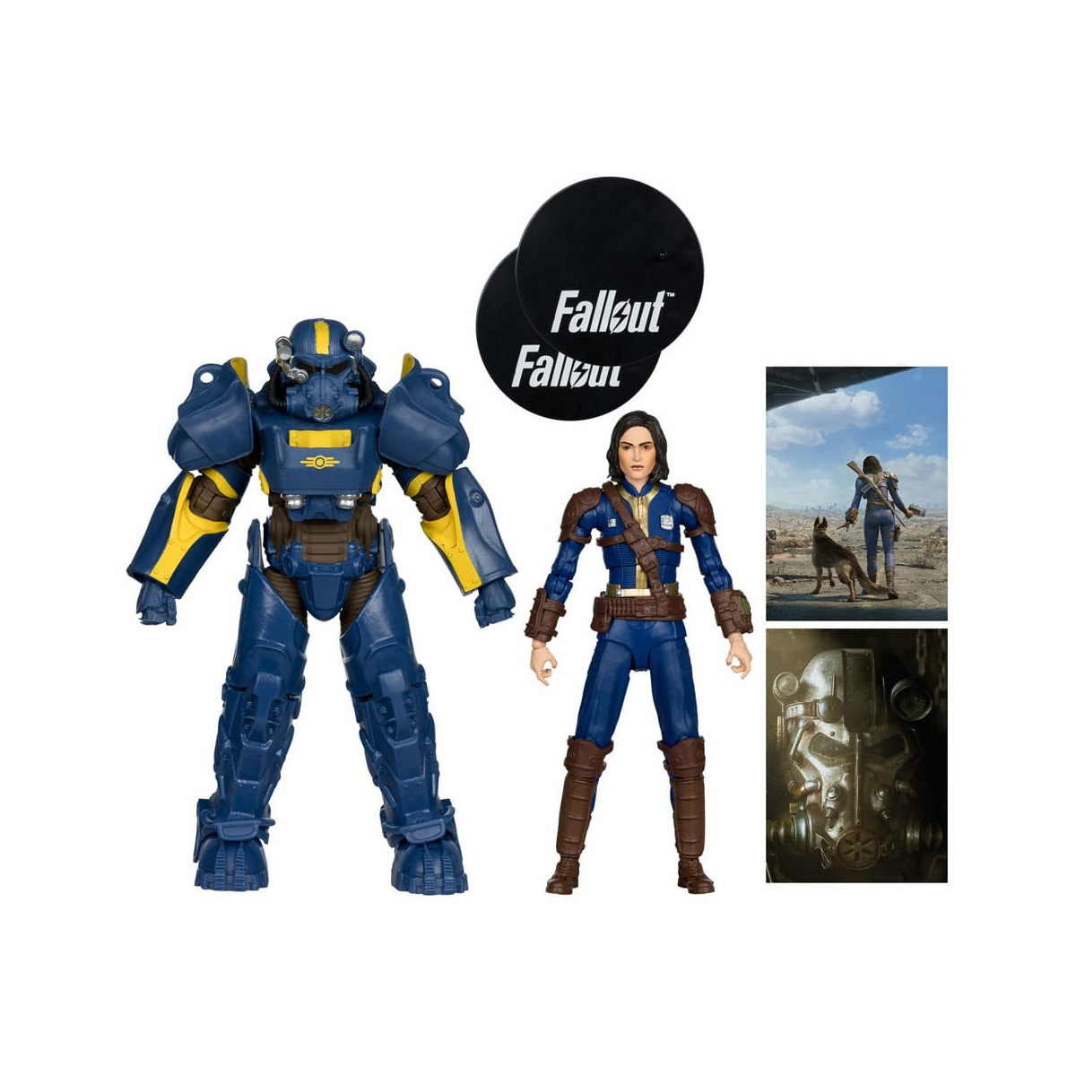 Mc Farlane - T-60 Vault Tec y Sole Survivor - Fallout 4