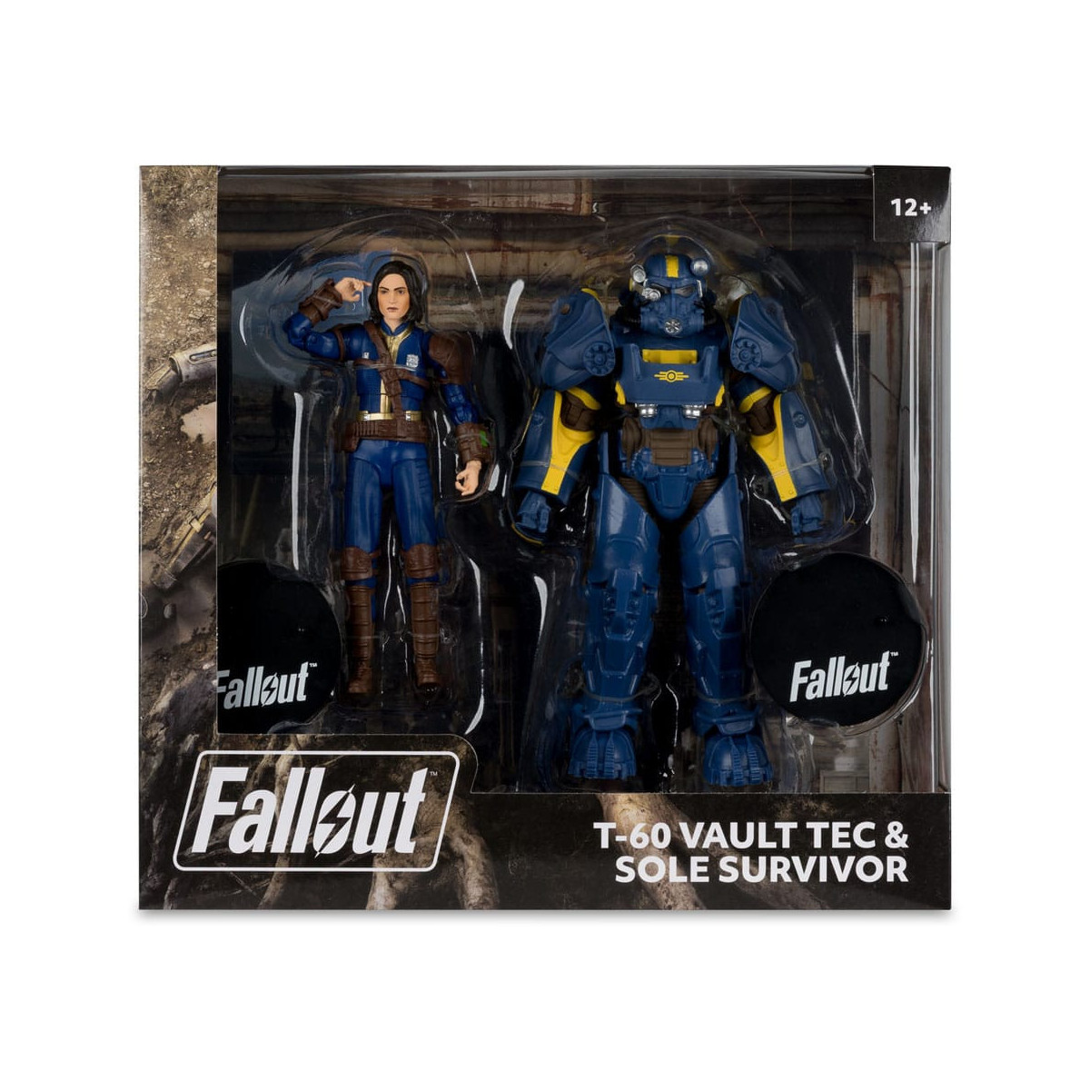 Mc Farlane - T-60 Vault Tec y Sole Survivor - Fallout 4