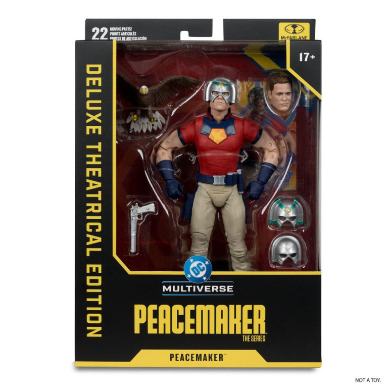 Mc Farlane DC Multiverse Peace Maker - Build A - Figura de acción del Escuadrón Suicida