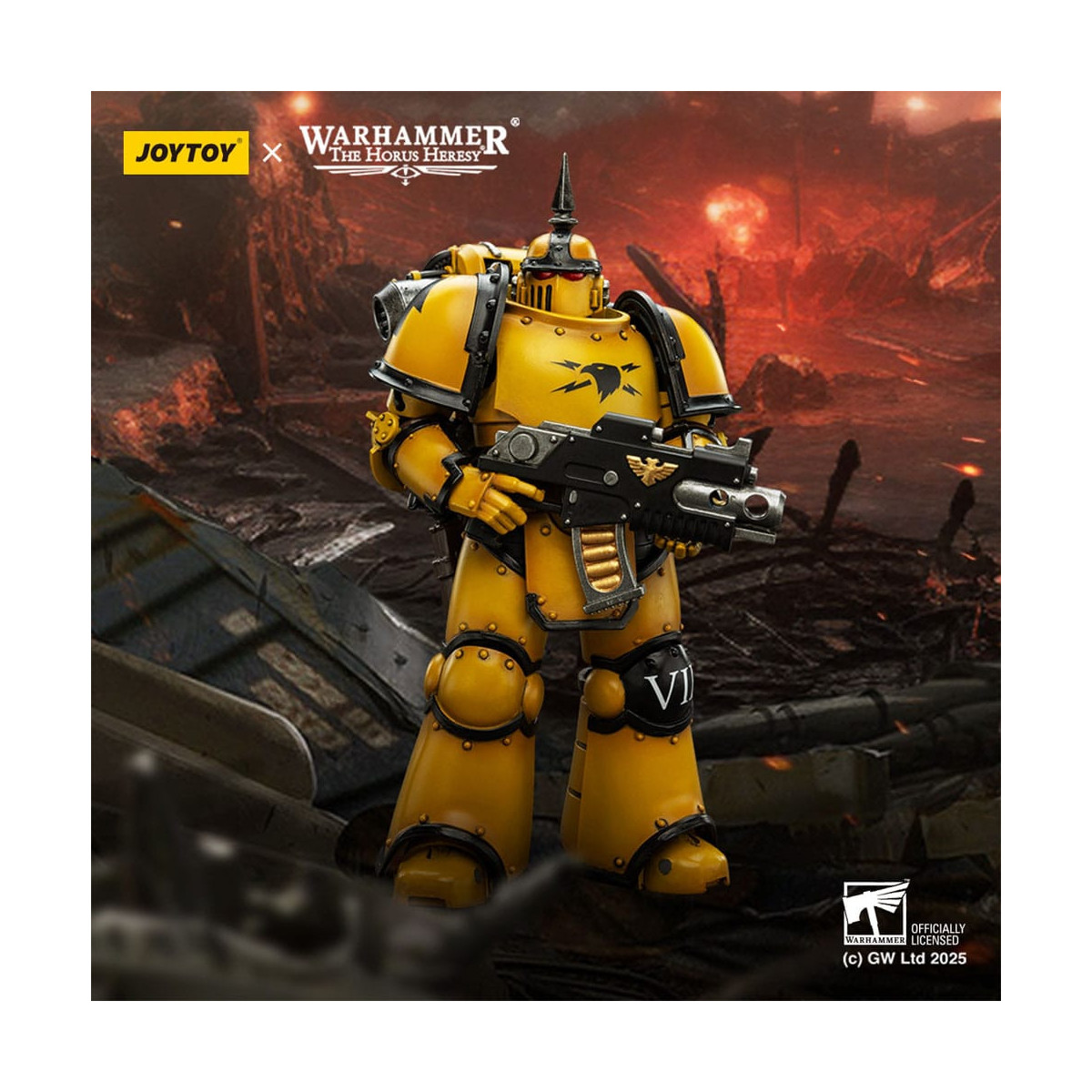 Joytoy - Warhammer - Imperial Fists - MK lll Legionario Táctico - La Herejía de Horus