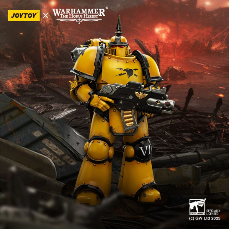 Joytoy - Warhammer - Imperial Fists - MK lll Legionario Táctico - La Herejía de Horus