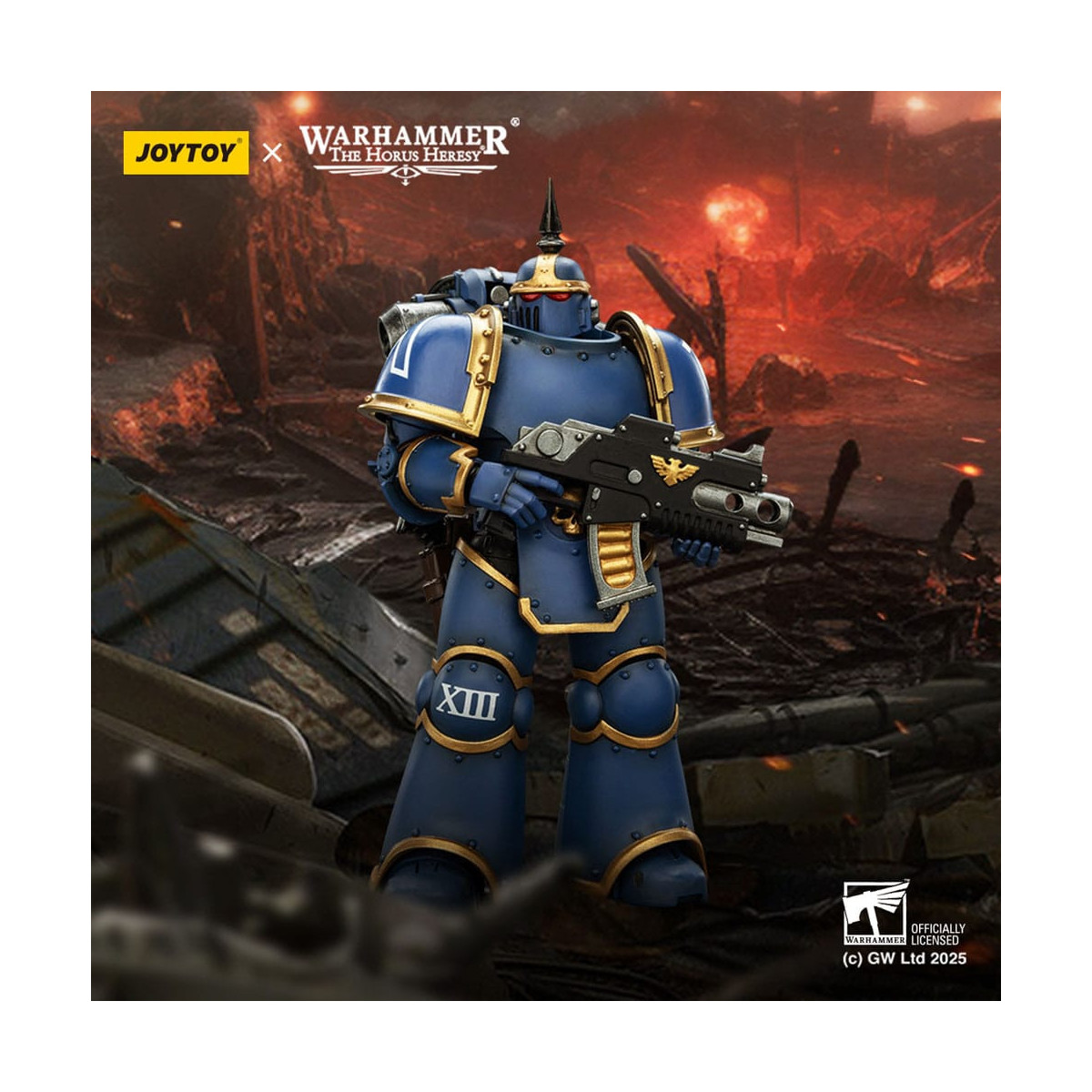 Joytoy - Warhammer - Ultramarines - MK lll Legionario Táctico - La Herejía de Horus