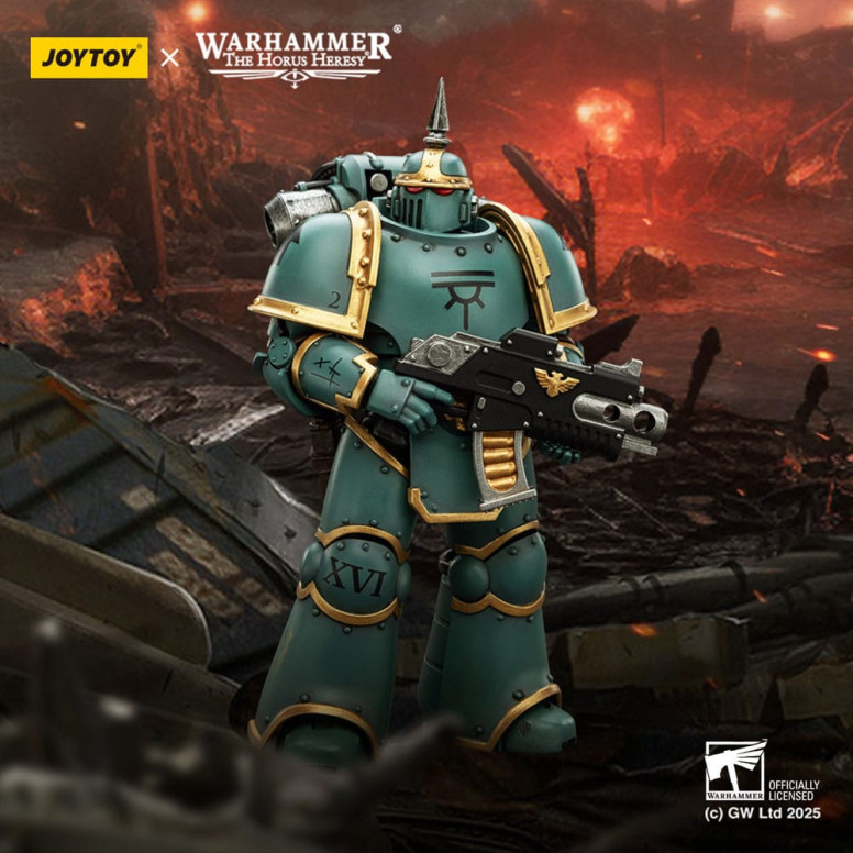 Joytoy - Warhammer - Sons of Horus - MK lll Legionario Táctico - La Herejía de Horus