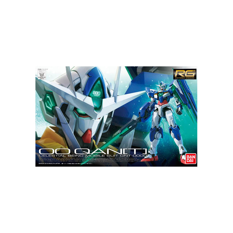 Bandai - Gunpla - Gundam 1/144 RG - GNT-0000 00QAN (T) - Mobile Suit Gundam 00: El despertar del Trailblazer