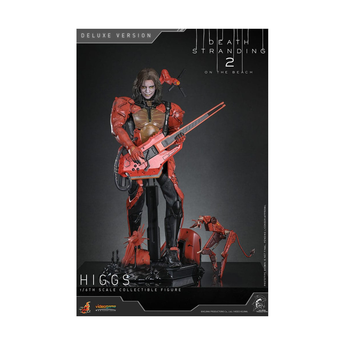 Hot Toys - Death Stranding 2: En la Playa VGM 1/6 - HIGGS Versión Deluxe