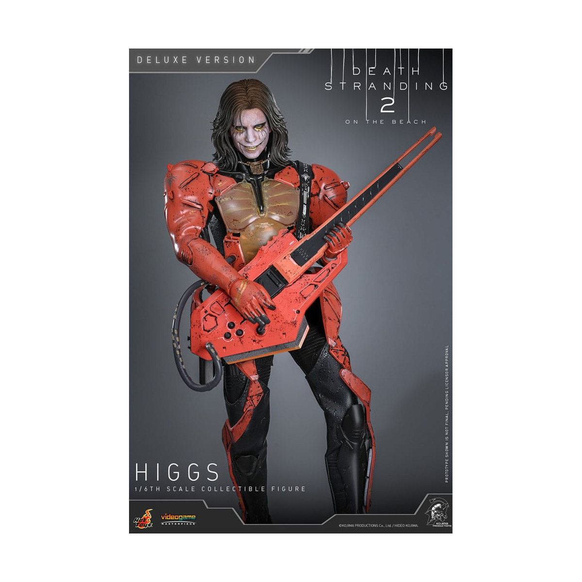 Hot Toys - Death Stranding 2: En la Playa VGM 1/6 - HIGGS Versión Deluxe