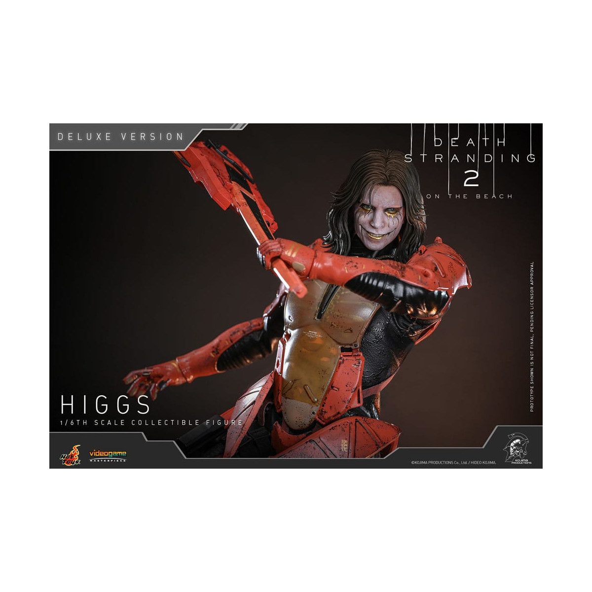 Hot Toys - Death Stranding 2: En la Playa VGM 1/6 - HIGGS Versión Deluxe
