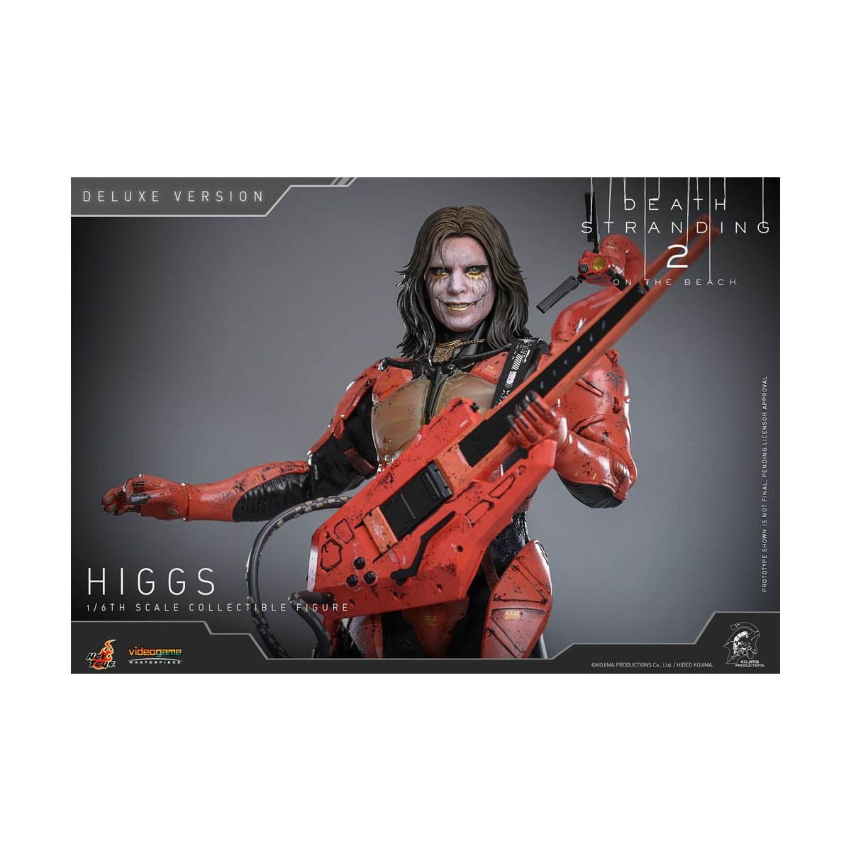 Hot Toys - Death Stranding 2: En la Playa VGM 1/6 - HIGGS Versión Deluxe