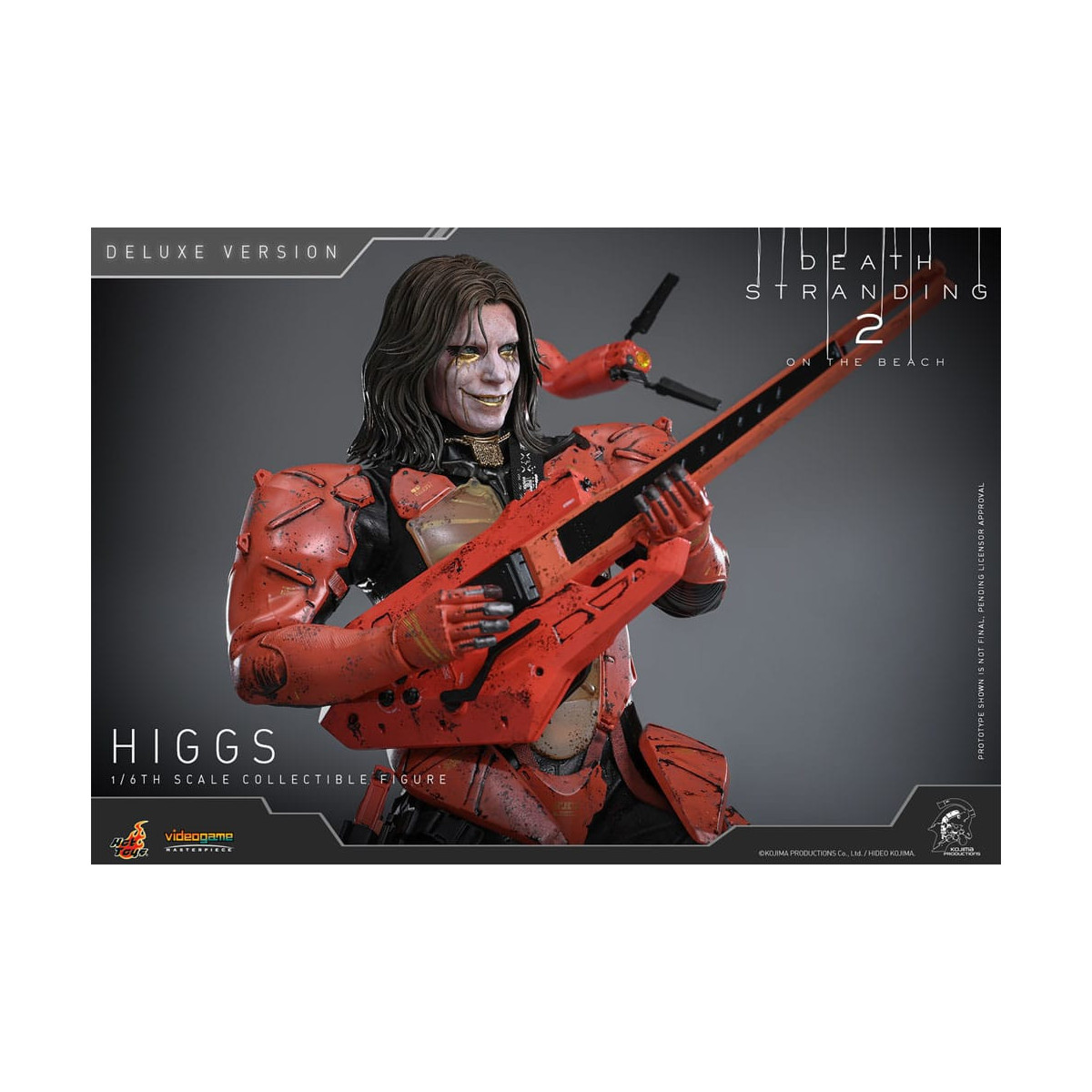 Hot Toys - Death Stranding 2: En la Playa VGM 1/6 - HIGGS Versión Deluxe