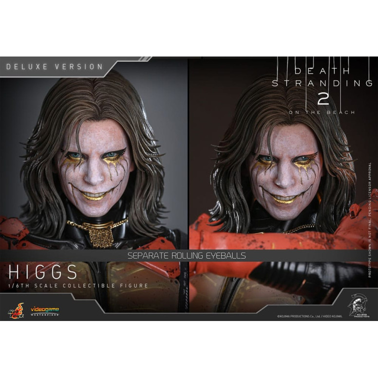 Hot Toys - Death Stranding 2: En la Playa VGM 1/6 - HIGGS Versión Deluxe