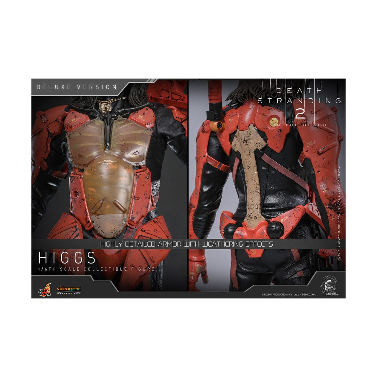 Hot Toys - Death Stranding 2: En la Playa VGM 1/6 - HIGGS Versión Deluxe