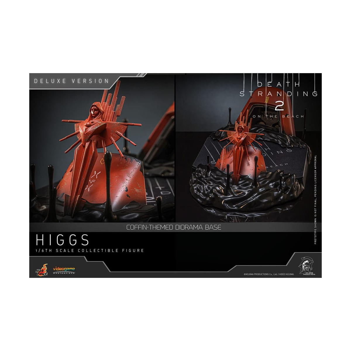 Hot Toys - Death Stranding 2: En la Playa VGM 1/6 - HIGGS Versión Deluxe