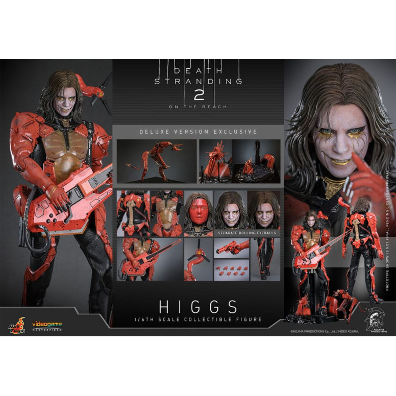 Hot Toys - Death Stranding 2: En la Playa VGM 1/6 - HIGGS Versión Deluxe