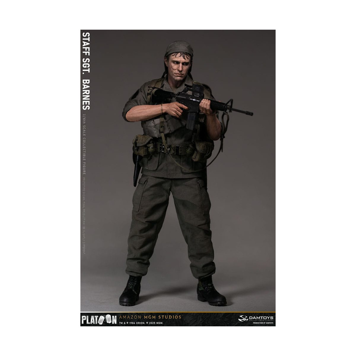DAMTOYS - Pelotón - Sargento Barnes 1/6 Coleccionable