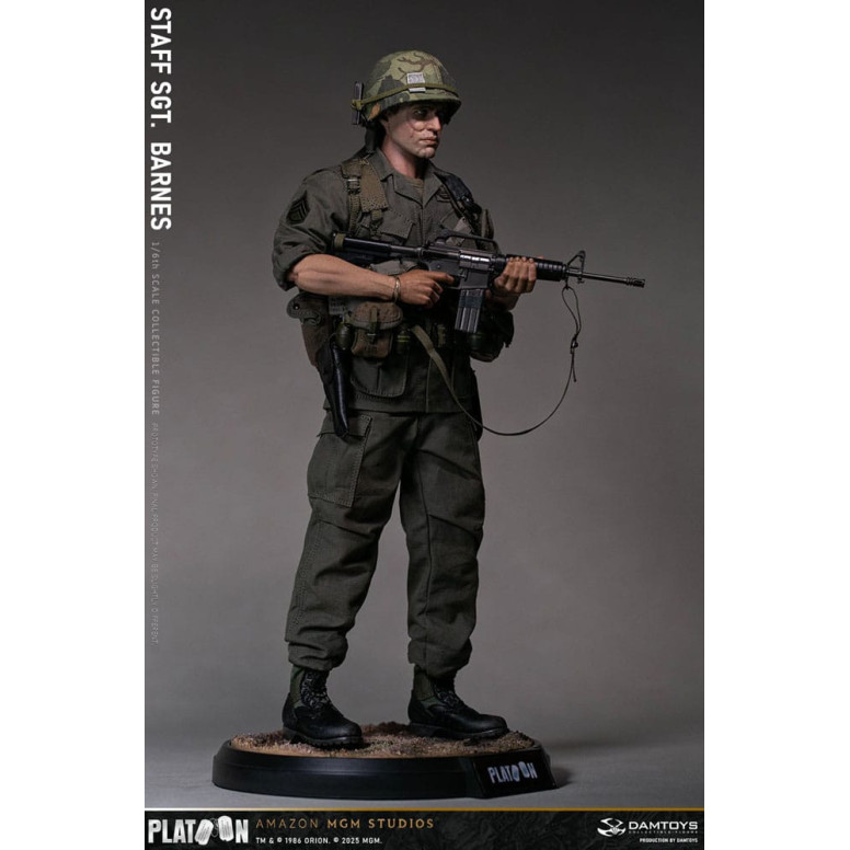 DAMTOYS - Pelotón - Sargento Barnes 1/6 Coleccionable