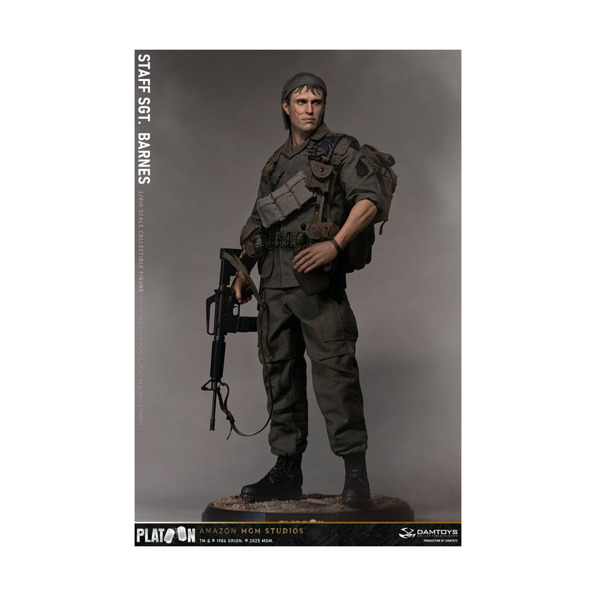 DAMTOYS - Pelotón - Sargento Barnes 1/6 Coleccionable