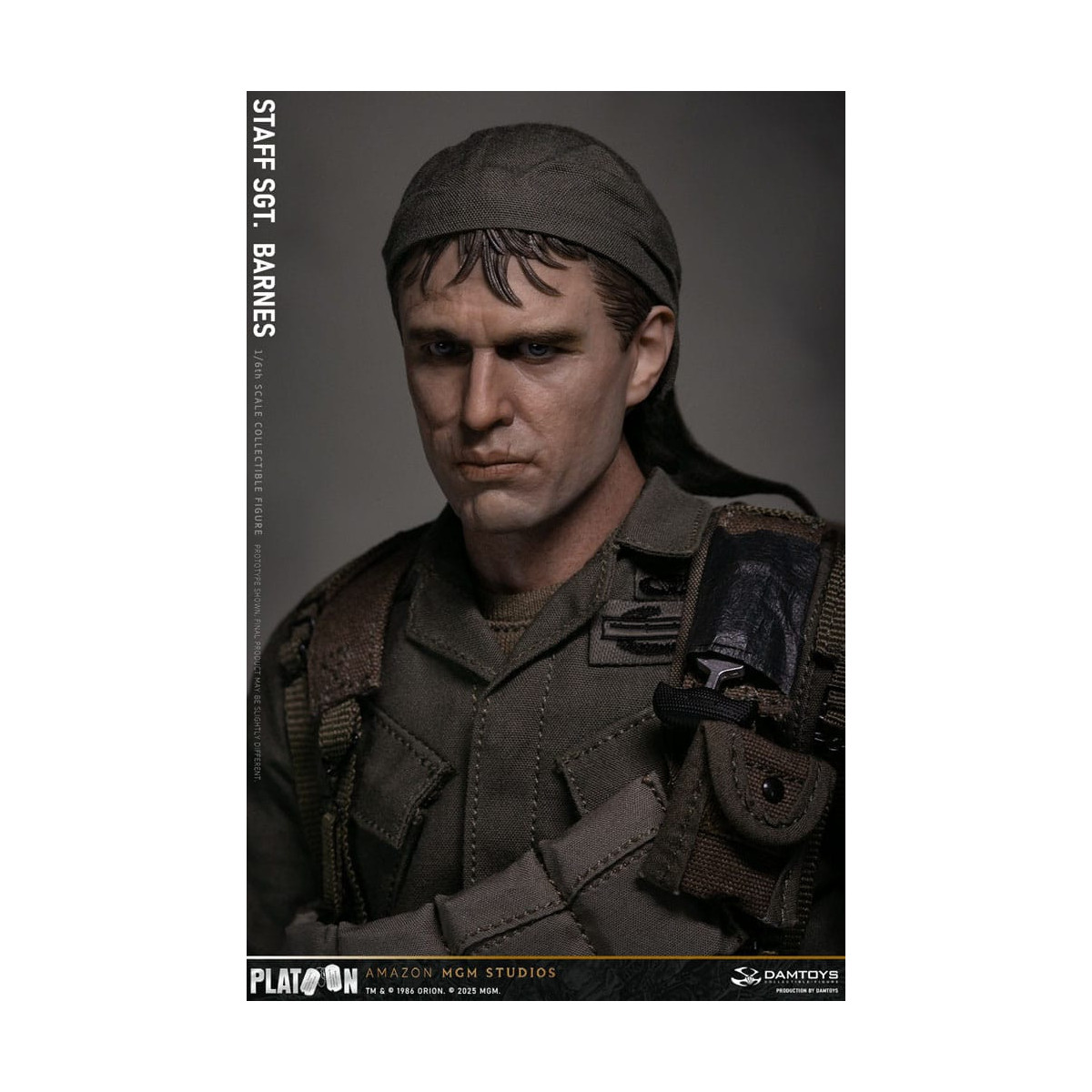 DAMTOYS - Pelotón - Sargento Barnes 1/6 Coleccionable