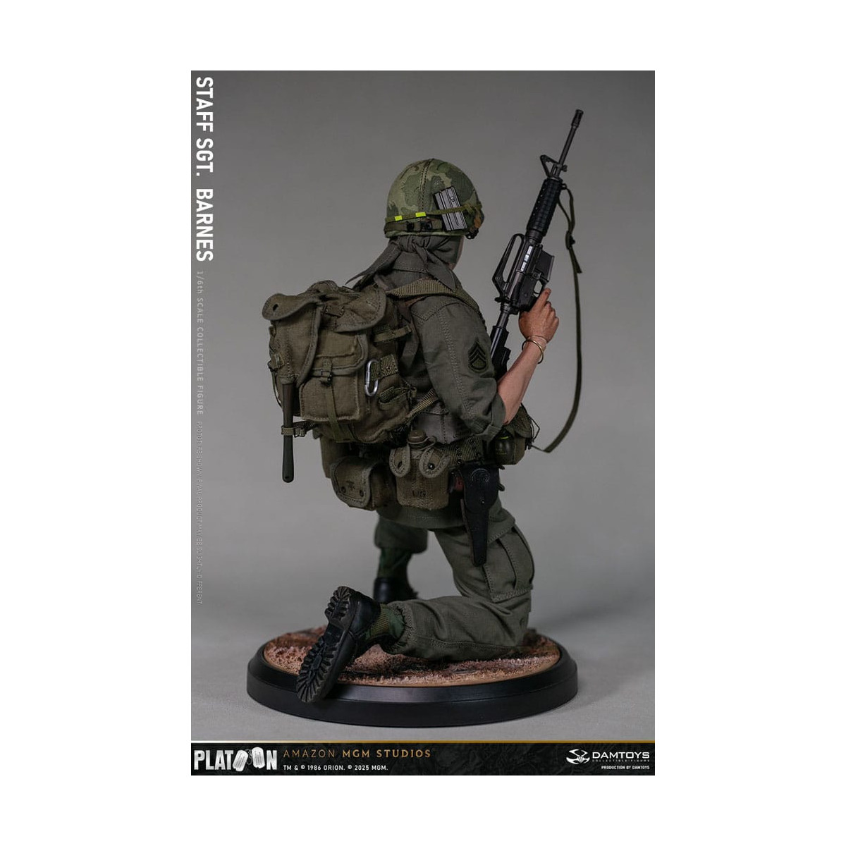 DAMTOYS - Pelotón - Sargento Barnes 1/6 Coleccionable