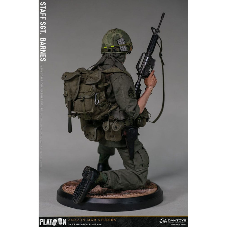 DAMTOYS - Pelotón - Sargento Barnes 1/6 Coleccionable