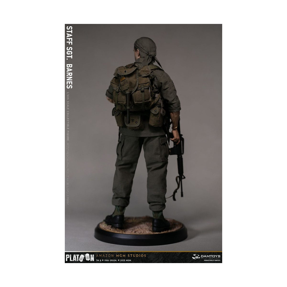 DAMTOYS - Pelotón - Sargento Barnes 1/6 Coleccionable